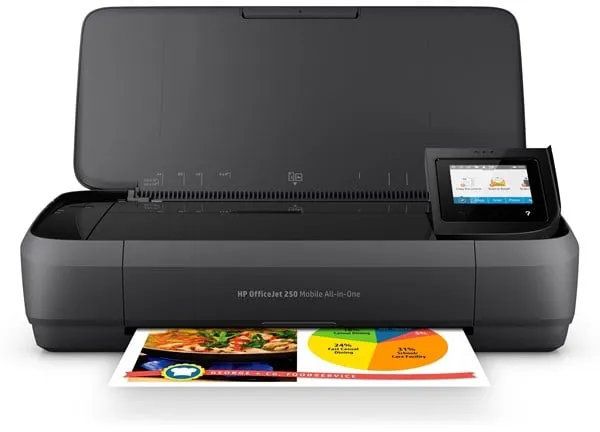 HP Officejet 250 Mobile All in One Blekkstråleskriver Multifunksjonsenhet - Farge - Blekk
