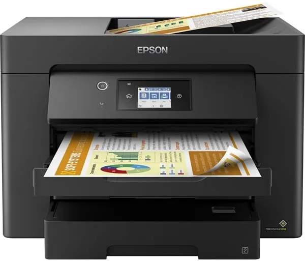 Epson WorkForce WF-7830DTWF A3 Alt-i-ett blekkskriver multifunksjonsenhet med faks - Farge - Blekk