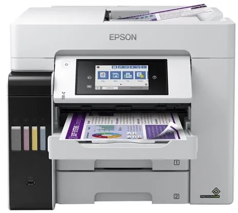 Epson EcoTank ET-5880 Alt-i-ett blekkskriver multifunksjonsenhet med faks - Farge - Blekk