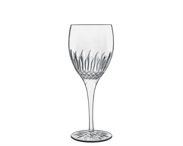 Luigi Bomioli Diamant hvitvinsglass 38 cl. 4 stk.